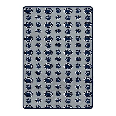 Pegasus Penn State Nittany Lions 66" x 95" Oversized Logo Roll Ultra Cozy Blanket