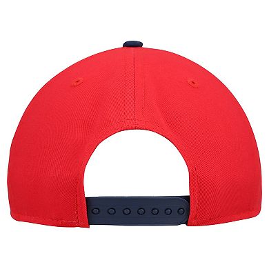 Men's New Era Red Indiana Fever Bold Arch 9FORTY A-Frame M-Crown Adjustable Hat