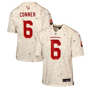 Youth Nike James Conner Natural Arizona Cardinals 2025 Rivalries Collection Game Jersey