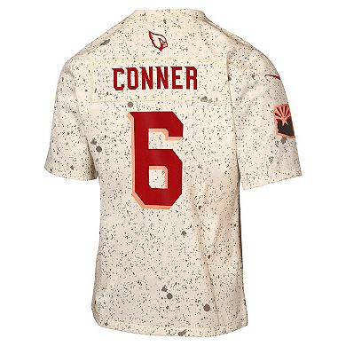 Youth Nike James Conner Natural Arizona Cardinals 2025 Rivalries Collection Game Jersey