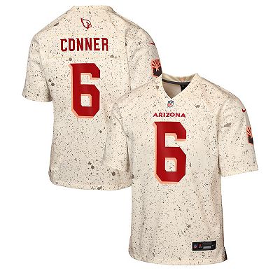 Youth Nike James Conner Natural Arizona Cardinals 2025 Rivalries Collection Game Jersey