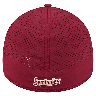Men's New Era Garnet Florida State Seminoles Rope 39THIRTY Flex Hat