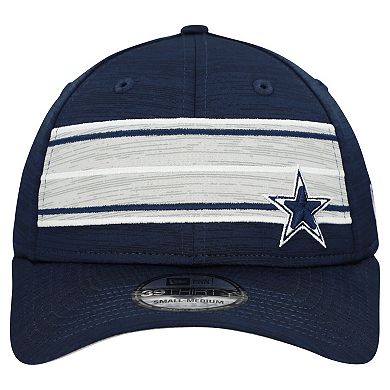 Men's New Era Navy Dallas Cowboys Stripes 39THIRTY Flex Hat