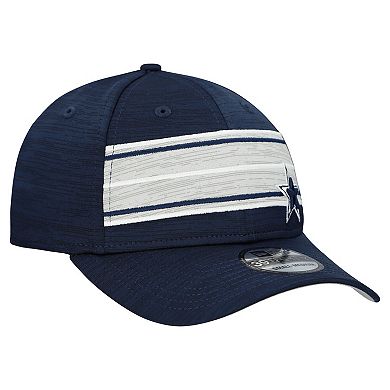 Men's New Era Navy Dallas Cowboys Stripes 39THIRTY Flex Hat