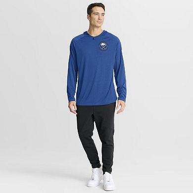 Men's Fanatics Royal Buffalo Sabres Authentic Pro Rink Raglan Hoodie