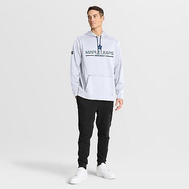 Men's Fanatics White Toronto Maple Leafs Authentic Pro Rink Hoodie