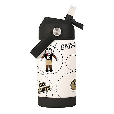 Logo Brands New Orleans Saints 12oz. Mascot Bottle