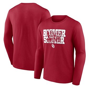 Men's Crimson Oklahoma Sooners Honored Long Sleeve T-Shirt