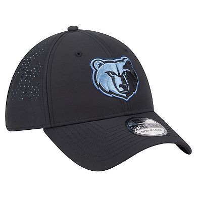 Men's New Era Black Memphis Grizzlies Night 39THIRTY Flex Hat