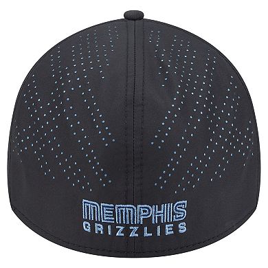 Men's New Era Black Memphis Grizzlies Night 39THIRTY Flex Hat