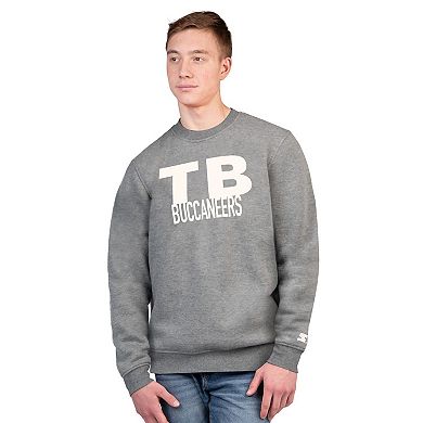 Men's Starter Charcoal Tampa Bay Buccaneers Assist Sweatshirt