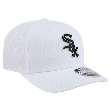 Men's New Era White Chicago White Sox COOLERA 9SEVENTY Adjustable Hat