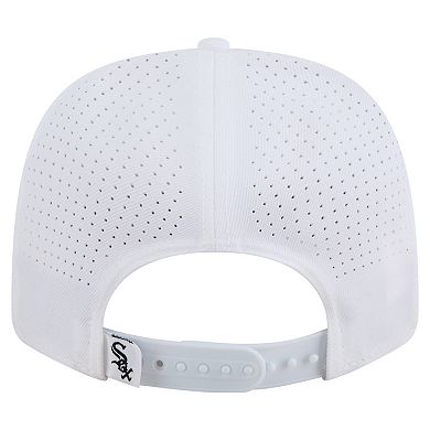 Men's New Era White Chicago White Sox COOLERA 9SEVENTY Adjustable Hat