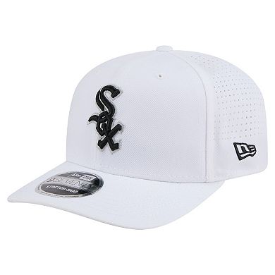 Men's New Era White Chicago White Sox COOLERA 9SEVENTY Adjustable Hat