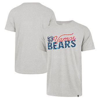 Men's '47 Gray Chicago Bears Latino Heritage Franklin T-Shirt