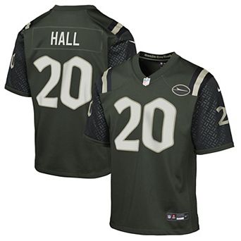 Youth Nike Breece Hall Gotham Green New York Jets 2025 Rivalries Collection Game Jersey