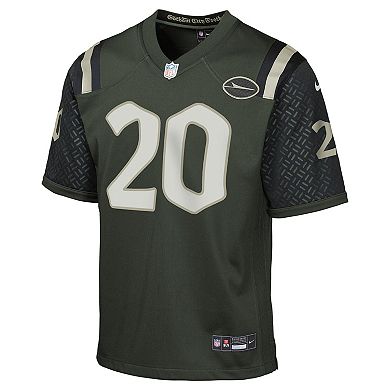 Youth Nike Breece Hall Gotham Green New York Jets 2025 Rivalries Collection Game Jersey