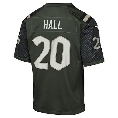 Youth Nike Breece Hall Gotham Green New York Jets 2025 Rivalries Collection Game Jersey