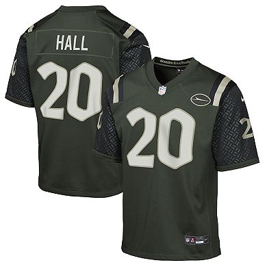 Youth Nike Breece Hall Gotham Green New York Jets 2025 Rivalries Collection Game Jersey