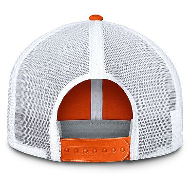 Men's Fanatics Orange/White Philadelphia Flyers Core Primary Logo Trucker Adjustable Hat