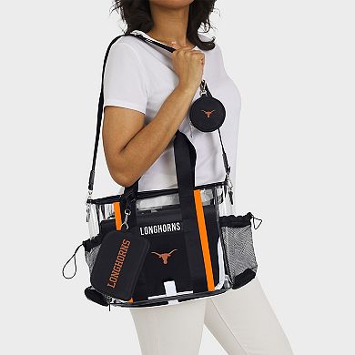 WEAR by Erin Andrews Texas Longhorns Clear Stadium Baby Bag