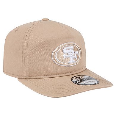 Men's New Era Tan San Francisco 49ers 19TWENTY Adjustable Hat