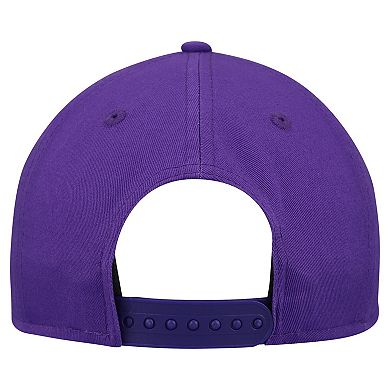Women's New Era Purple Minnesota Vikings Stardom A-Frame 9FORTY Adjustable Hat
