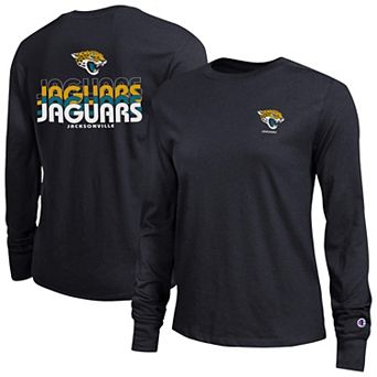 Women's Champion Black Jacksonville Jaguars Core Long-Sleeve T-Shirt