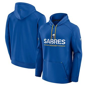 Men's Fanatics Royal Buffalo Sabres Authentic Pro Rink Hoodie