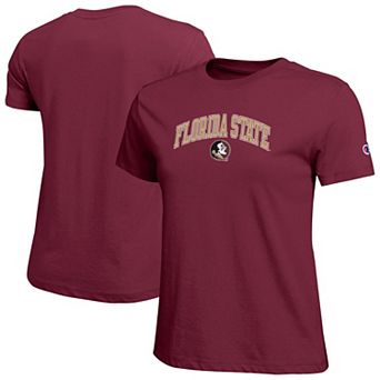 Women's Champion Garnet Florida State Seminoles Arched Over Logo T-Shirt