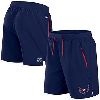 Men's Fanatics Navy Washington Capitals Authentic Pro Rink Performance Shorts