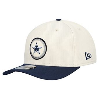 Men's New Era Cream Dallas Cowboys Loyal Corduroy 9SEVENTY Adjustable Hat