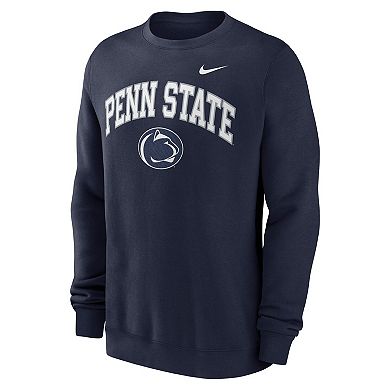 Men's Nike Navy Penn State Nittany Lions Arch Pullover Sweatshirt