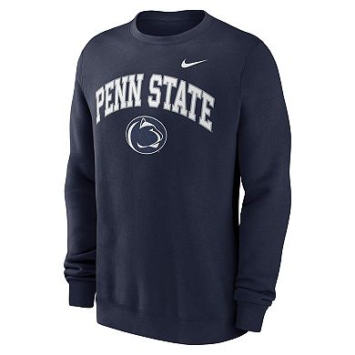 Men's Nike Navy Penn State Nittany Lions Arch Pullover Sweatshirt