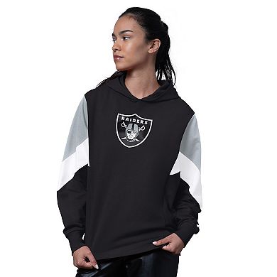 Women's Starter Black Las Vegas Raiders Scrimmage Hoodie