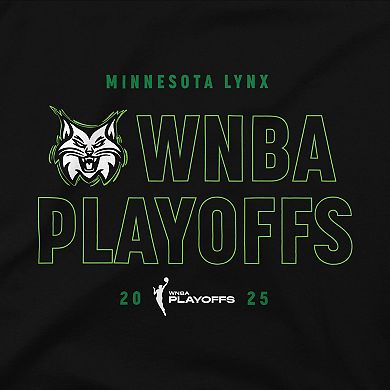 Unisex Black Minnesota Lynx 2025 WNBA Playoffs Definition T-Shirt