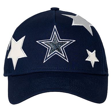 Toddler New Era Navy Dallas Cowboys Stardom A-Frame 9FORTY Adjustable Hat