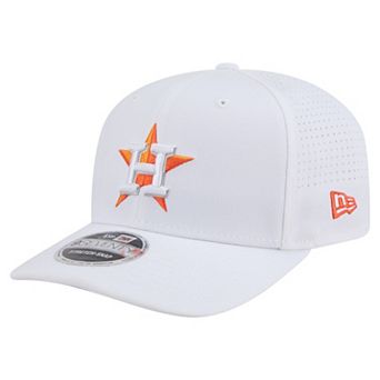 Men's New Era White Houston Astros COOLERA 9SEVENTY Adjustable Hat