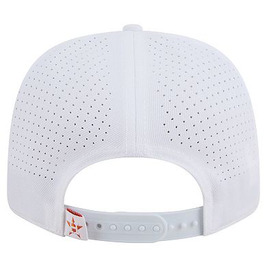 Men's New Era White Houston Astros COOLERA 9SEVENTY Adjustable Hat