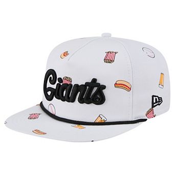 Men's New Era White San Francisco Giants Team Cheer Rope 19TWENTY Adjustable Hat
