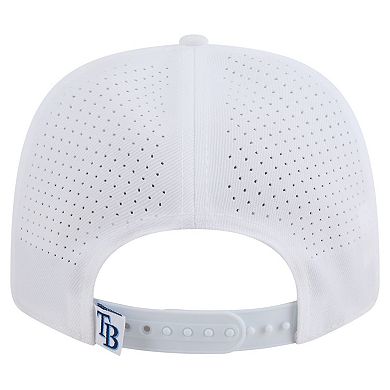 Men's New Era White Tampa Bay Rays COOLERA 9SEVENTY Adjustable Hat