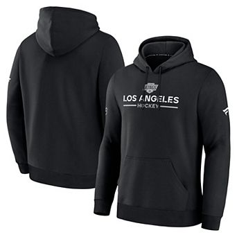 Men's Fanatics Black Los Angeles Kings Authentic Pro Primary Hoodie