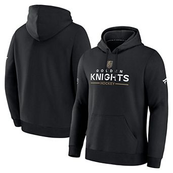 Men's Fanatics Black Vegas Golden Knights Authentic Pro Primary Hoodie