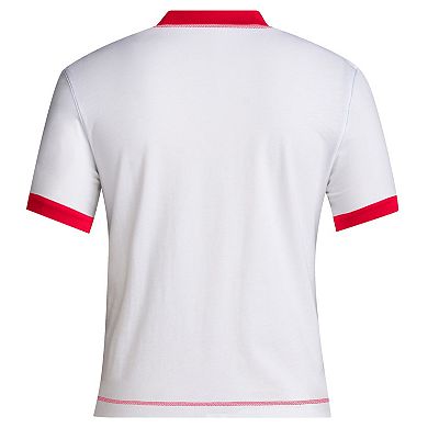 Men's adidas Texas Tech Red Raiders Crop Graphic Tee
