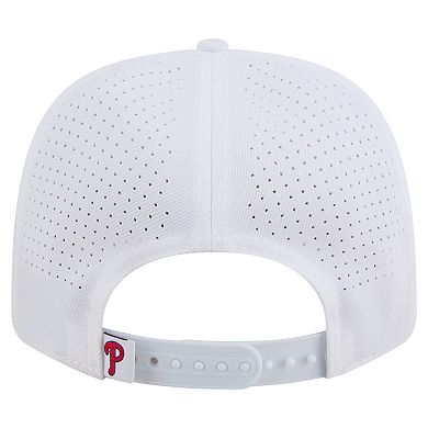 Men's New Era White Philadelphia Phillies COOLERA 9SEVENTY Adjustable Hat