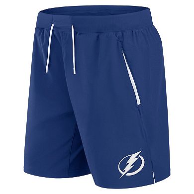 Men's Fanatics Blue Tampa Bay Lightning Authentic Pro Rink Performance Shorts