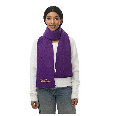 ZooZatz Purple LSU Tigers Fashion Knit Scarf
