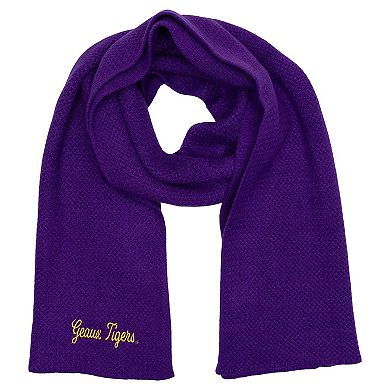 ZooZatz Purple LSU Tigers Fashion Knit Scarf