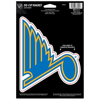WinCraft St. Louis Blues 6" x 9" Indoor/Outdoor Magnet