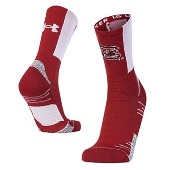 Unisex Under Armour Cardinal South Carolina Gamecocks Sideline Playmaker Crew Socks